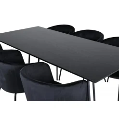 Petra t Spisebordssæt - Sort