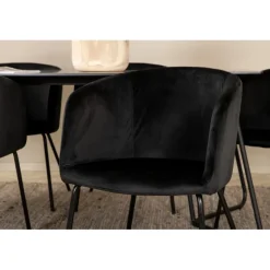 Petra t Spisebordssæt - Sort