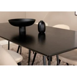 Petra t Spisebordssæt - Sort