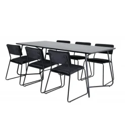 Petra t Spisebordssæt - Sort