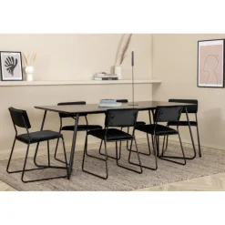Petra t Spisebordssæt - Sort