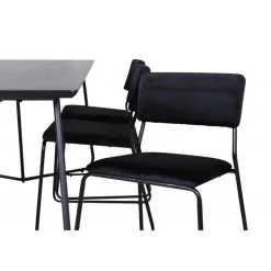 Petra t Spisebordssæt - Sort