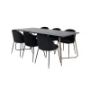 Petra t Spisebordssæt - Sort