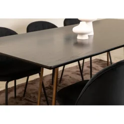 Petra t Spisebordssæt - Sort