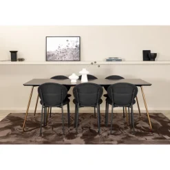Petra t Spisebordssæt - Sort