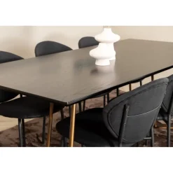 Petra t Spisebordssæt - Sort