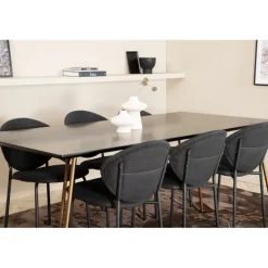 Petra t Spisebordssæt - Sort
