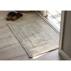 Petra Tæppe - Brun og Ivory