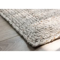 Petra Tæppe - Brun og Ivory