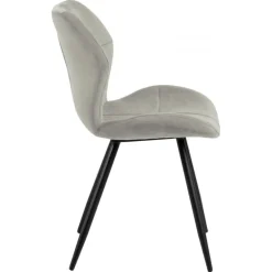 Petri spisebordsstol brun stof