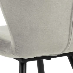 Petri spisebordsstol brun stof