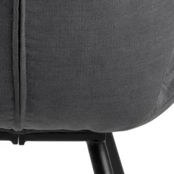 Petri spisebordsstol grå stof