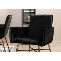 Piazza e Spisebordssæt - Sort og Kobber