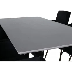 Piazza e Spisebordssæt - Sort og Kobber