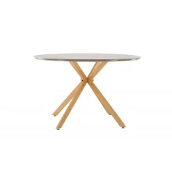 Piazza Rundt spisebord Ø120cm - Grå