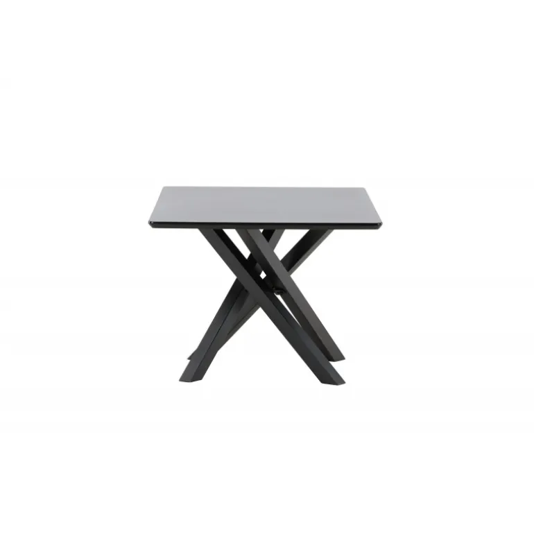 Piazza Sofabord 100x60cm - Sort