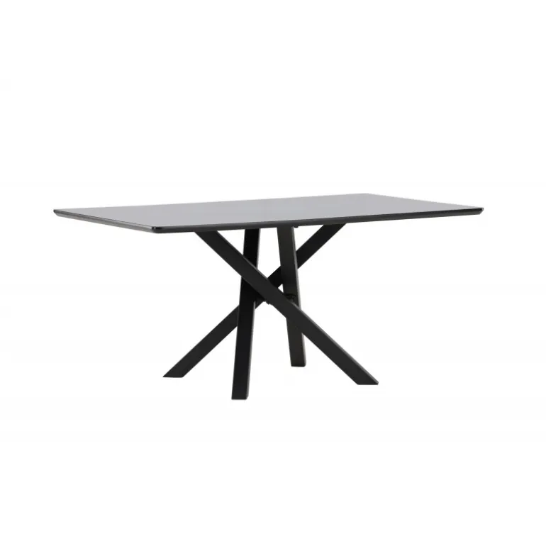 Piazza Sofabord 100x60cm - Sort