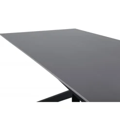 Piazza Spisebord - Sort og Mørkegrå