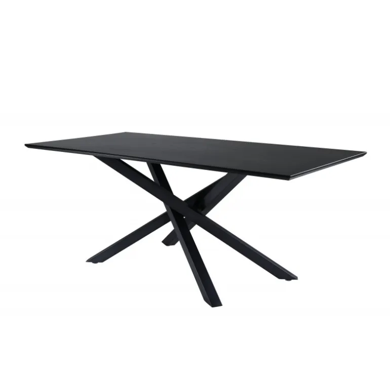 Piazza Spisebord 180cm - Sort