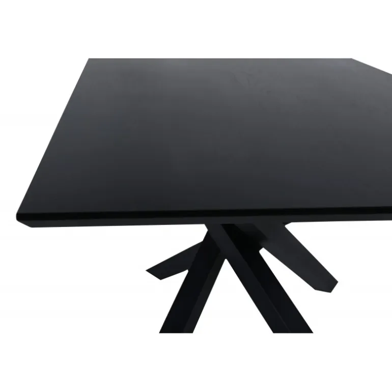 Piazza Spisebord 180cm - Sort