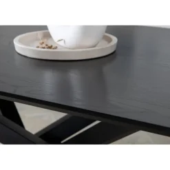 Piazza Spisebord 180cm - Sort