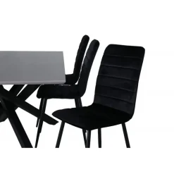 Piazza Spisebordssæt - Sort