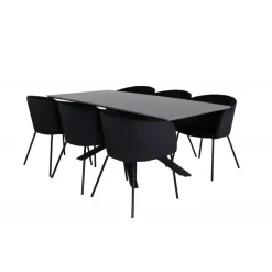 Piazza Spisebordssæt - Sort