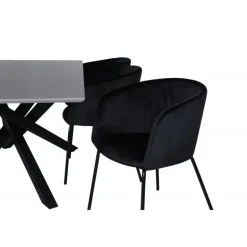 Piazza Spisebordssæt - Sort