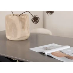 Piazza t Spisebordssæt - Beige og Sort og Grå