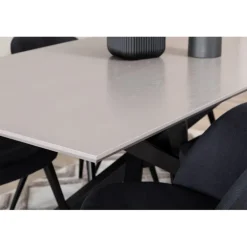 Piazza t Spisebordssæt - Sort