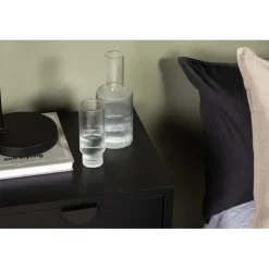 Piring sengebord - Sort