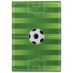 Play Børne Tæppeløber Fodboldstadion - Grøn