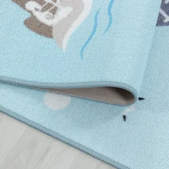 Play Børnetæppe Pirat - Blå