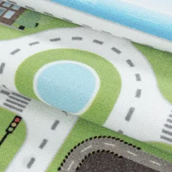 Play Børnetæppe Vejbane - Grøn