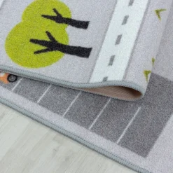 Play Børnetæppe Vejbane - Grå