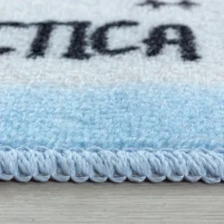 Play Børnetæppe Weltkarte mit - Blå