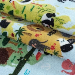 Play Børnetæppe Weltkarte mit - Blå