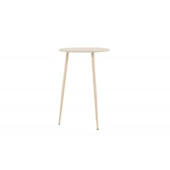 Plaza Barbord Ø70 cm- Hvidvasket