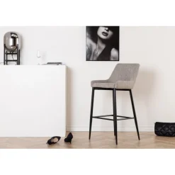 Plaza Barstol - Beige og Sort