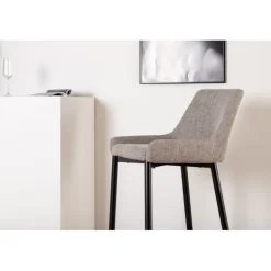 Plaza Barstol - Beige og Sort