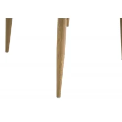 Plaza Rundt spisebord Ø100 cm - Natur og Hvid