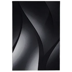 Plus 8010 tæppe - Sort