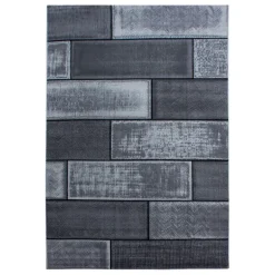 Plus 8007 tæppe - Sort