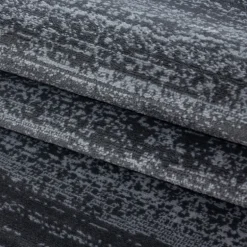 Plus Kortluvet tæppe Ensfarvet - Grå