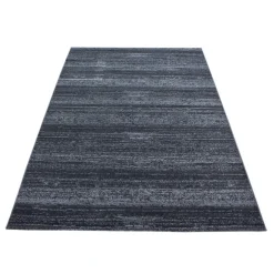 Plus Kortluvet Tæppeløber Ensfarvet - Grå