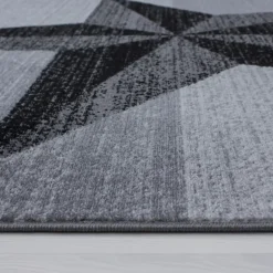 Plus Kortluvet Tæppeløber Stjerne - Grå