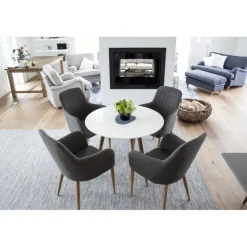 Polar Rundt spisebord Ø90cm - Hvid