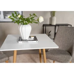 Polar Spisebord 75 x 75 cm - Hvid