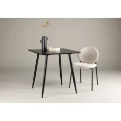 Polar Spisebord 75x75 - Sort