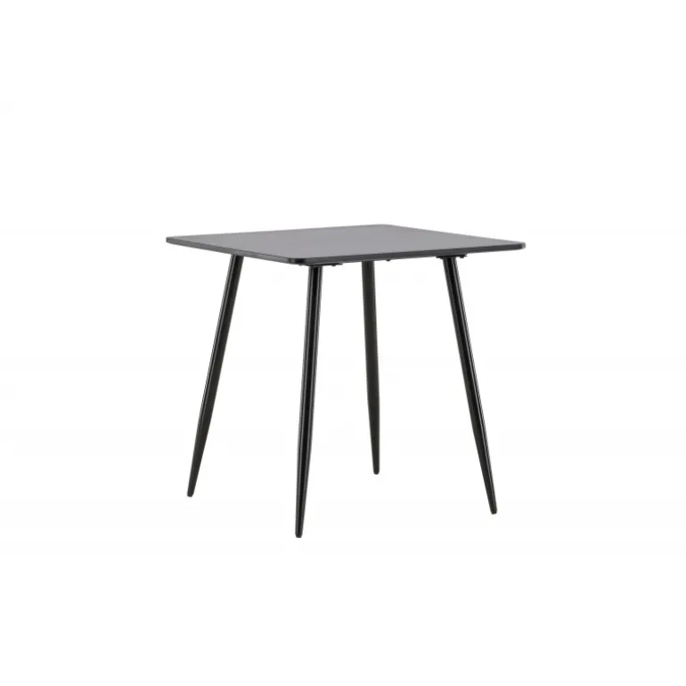 Polar Spisebord 75x75 - Sort
